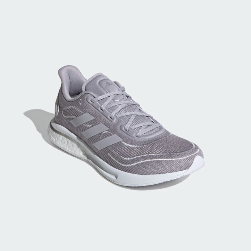 Adidas Women's Grey Boost SUPERNOVA Running SHOES FV6018